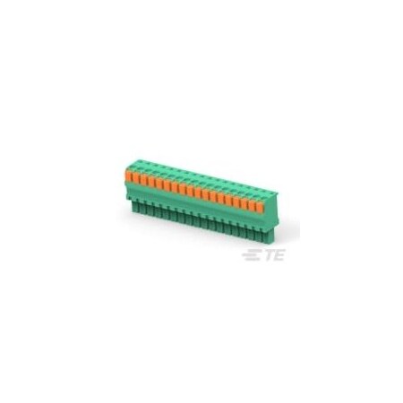 Te Connectivity STR PLUG SPRING TYPE LH 18P  3.81mm 1-1986722-8